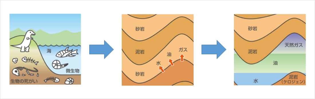 天然ガスってどうやってできるの？